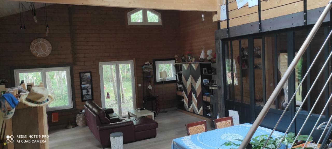 Parentale Dans Maison En Bois - Vue Jardin *