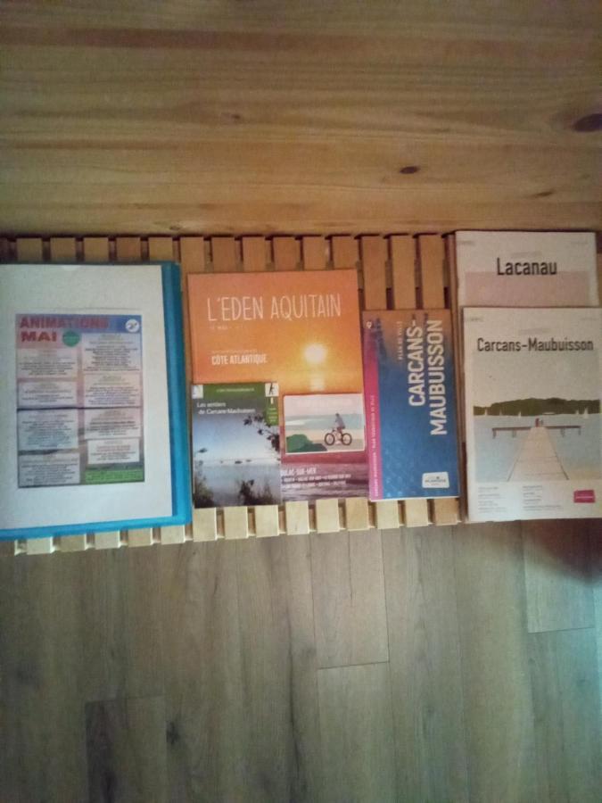 Parentale Dans Maison En Bois - Vue Jardin Homestay Carcans